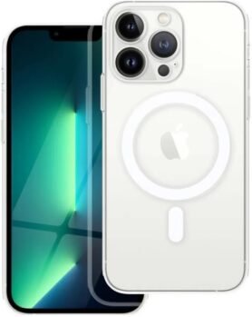 TopQ Kryt Clear Magnetic iPhone 13 Pro pevný průhledný 75557