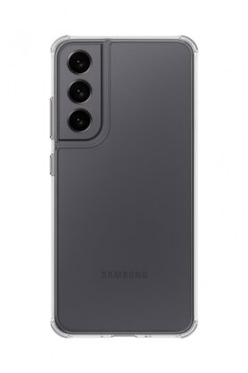 TopQ Kryt Samsung S25 FE odolný průhledný černý 142483
