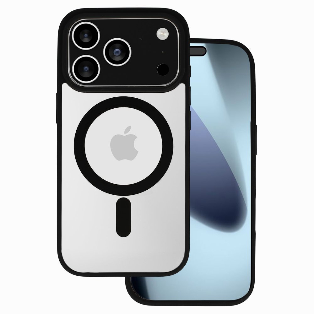TopQ Acrylic Color Magsafe pro iPhone 17 Pro Max black