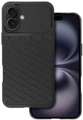 TopQ Thunder pro iPhone 16 Plus černý