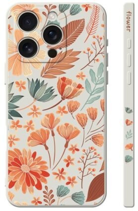 TopQ Kryt Design iPhone 16 Pro Max Luční kvítí 130795