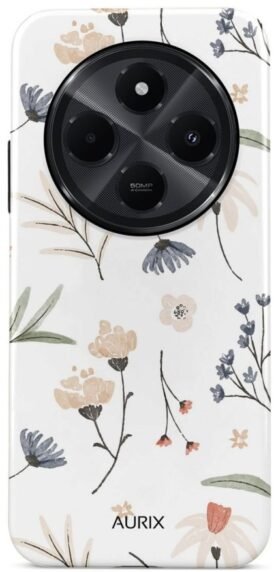 TopQ Kryt AURIX Xiaomi Redmi 14C pevný Floral Fantasy 132694