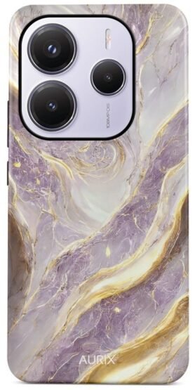TopQ Kryt AURIX Xiaomi Redmi Note 14 5G pevný Amethyst 136501