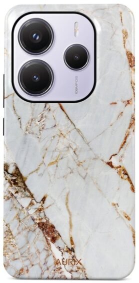 TopQ Kryt AURIX Xiaomi Redmi Note 14 5G pevný Antique Marble 136496