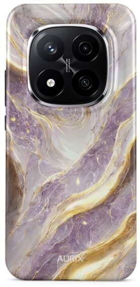 TopQ Kryt AURIX Xiaomi Redmi Note 14 Pro+ 5G pevný Amethyst 140181