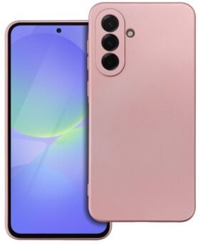 TopQ Kryt Metallic Samsung A36 růžový 137909