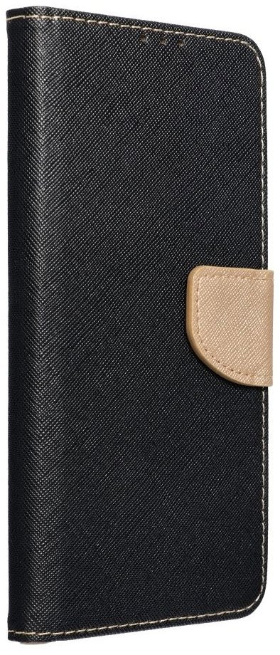 TopQ Pouzdro Samsung A56 knížkové černo-zlaté 138038