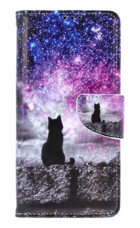 TopQ Pouzdro Xiaomi Redmi Note 14 knížkové Hvězdná obloha 137261