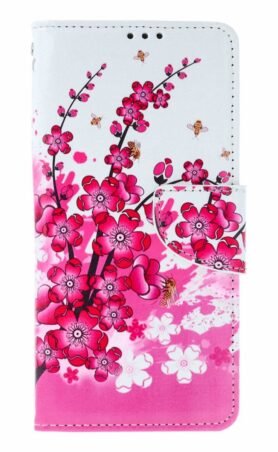 TopQ Pouzdro Xiaomi Redmi Note 14 knížkové Kytičky 137257