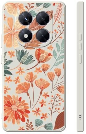TopQ Kryt Design Xiaomi Redmi Note 14 Pro+ 5G Luční kvítí 136991