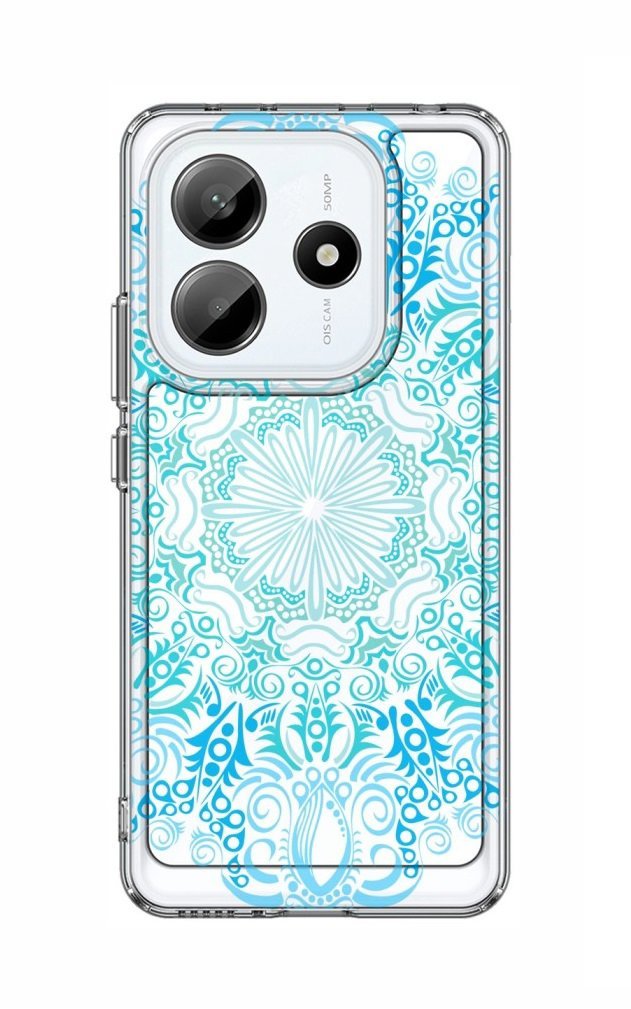 TopQ Kryt Image Xiaomi Redmi Note 14 5G pevný Blue Mandala 136593