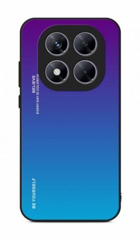 TopQ Kryt LUXURY Xiaomi Redmi Note 14 Pro 5G pevný duhový purpurový 136861