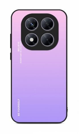 TopQ Kryt LUXURY Xiaomi Redmi Note 14 Pro pevný duhový růžový 136776