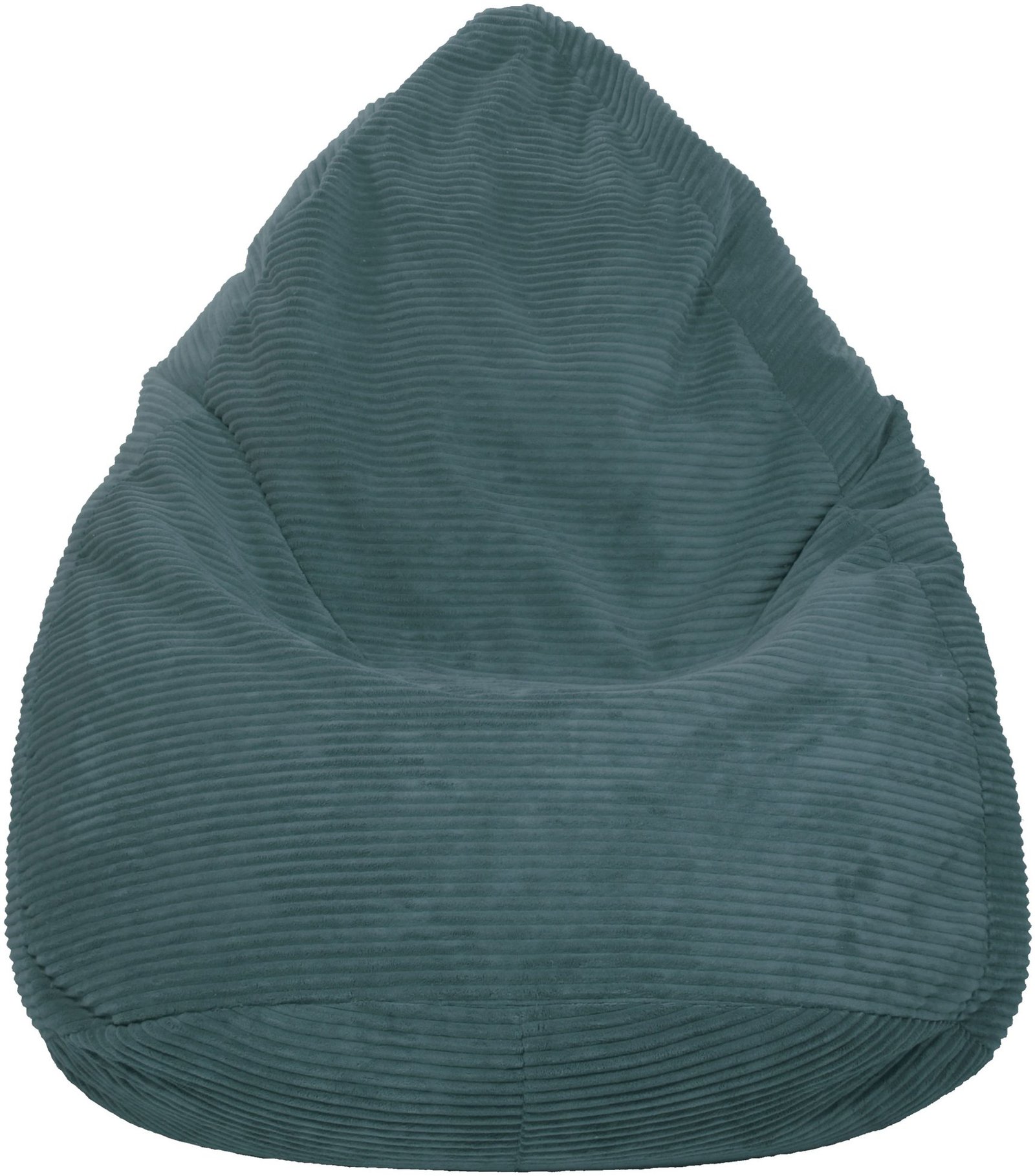 TopKing Sedací vak manšestr Lincoln, tyrkysový, 125 cm