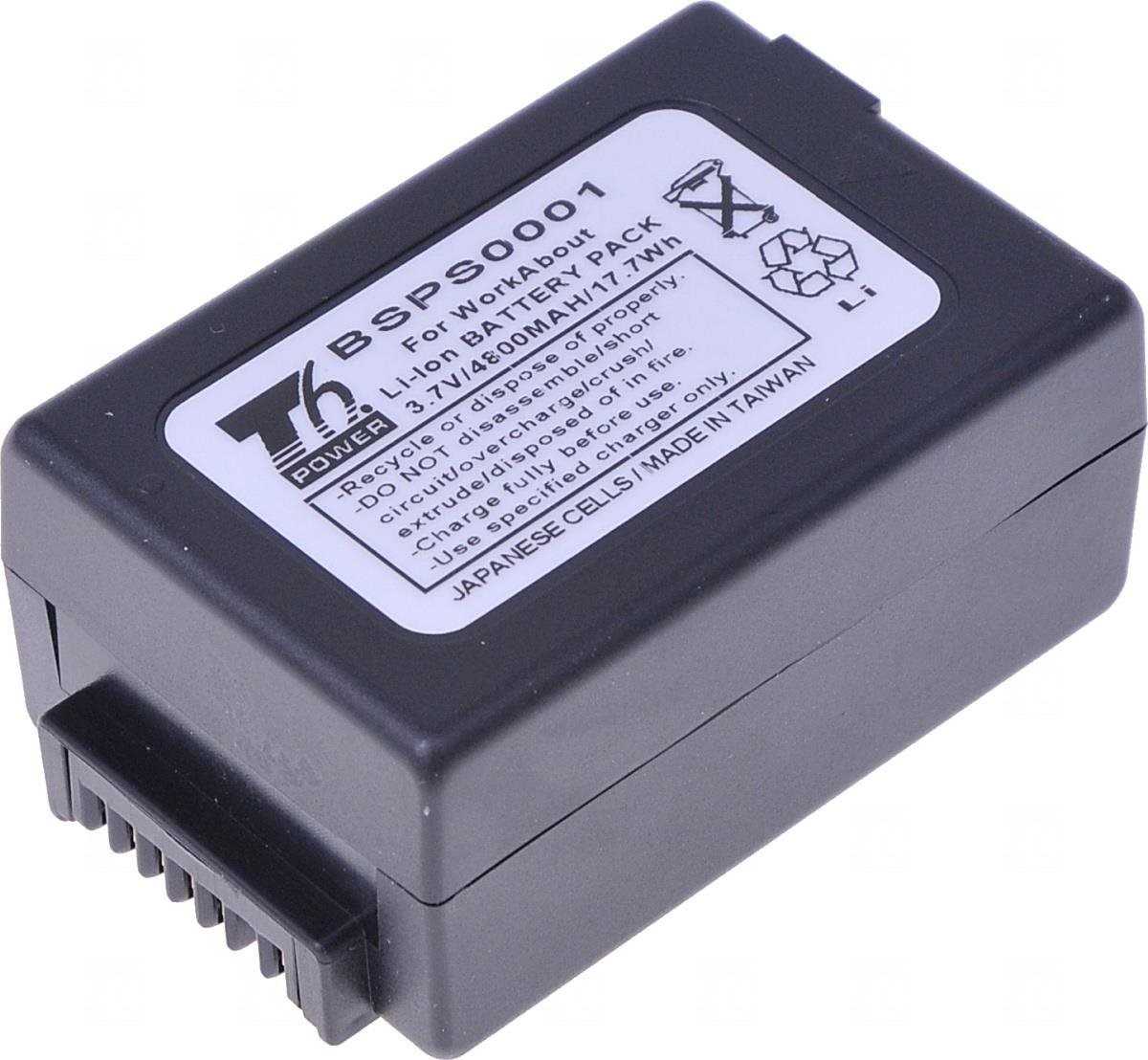 T6 Power pro čtečku čárových kódů Zebra WA3026, Li-Ion, 4800 mAh (17,7 Wh), 3,7 V