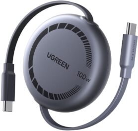 UGREEN USB-C to USB-C PD Fast Charging Retractable Cable 100W Max 1m