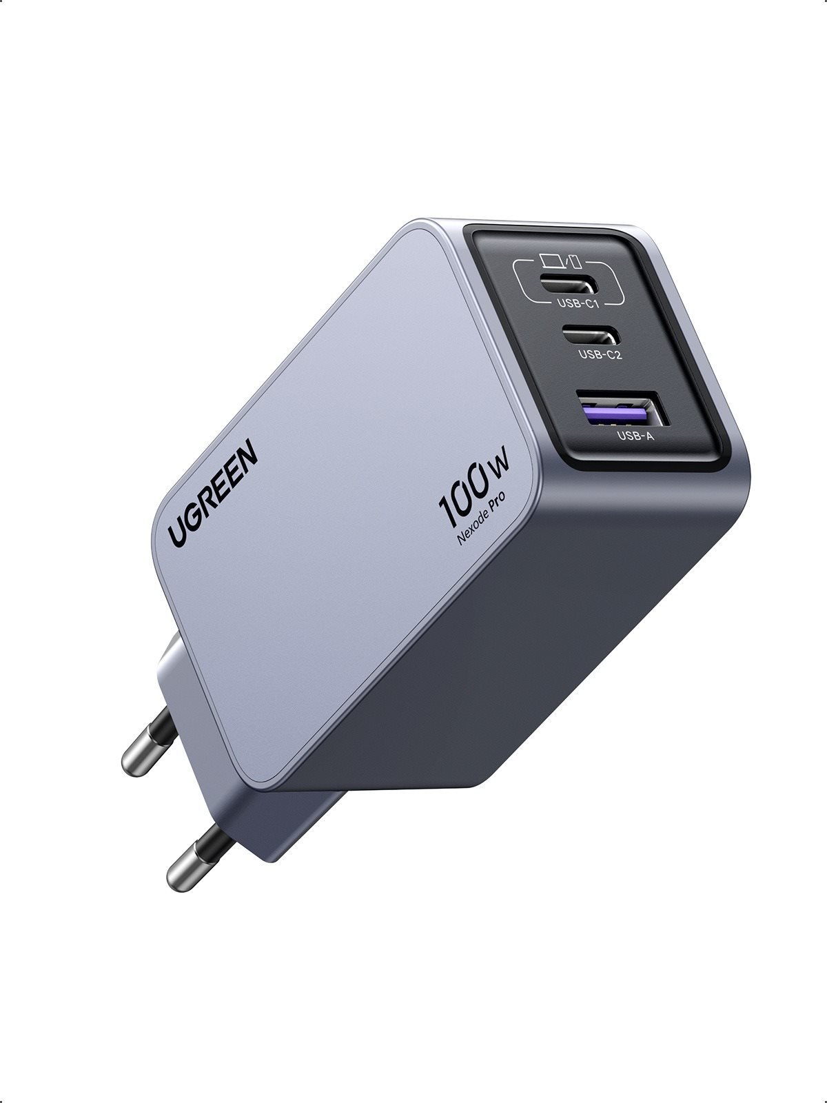 Ugreen USB-A+2*USB-C 100W GaN Tech Fast Charger