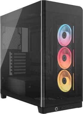CORSAIR FRAME 4500X LX-R RGB LINK Panoramic Glass Black