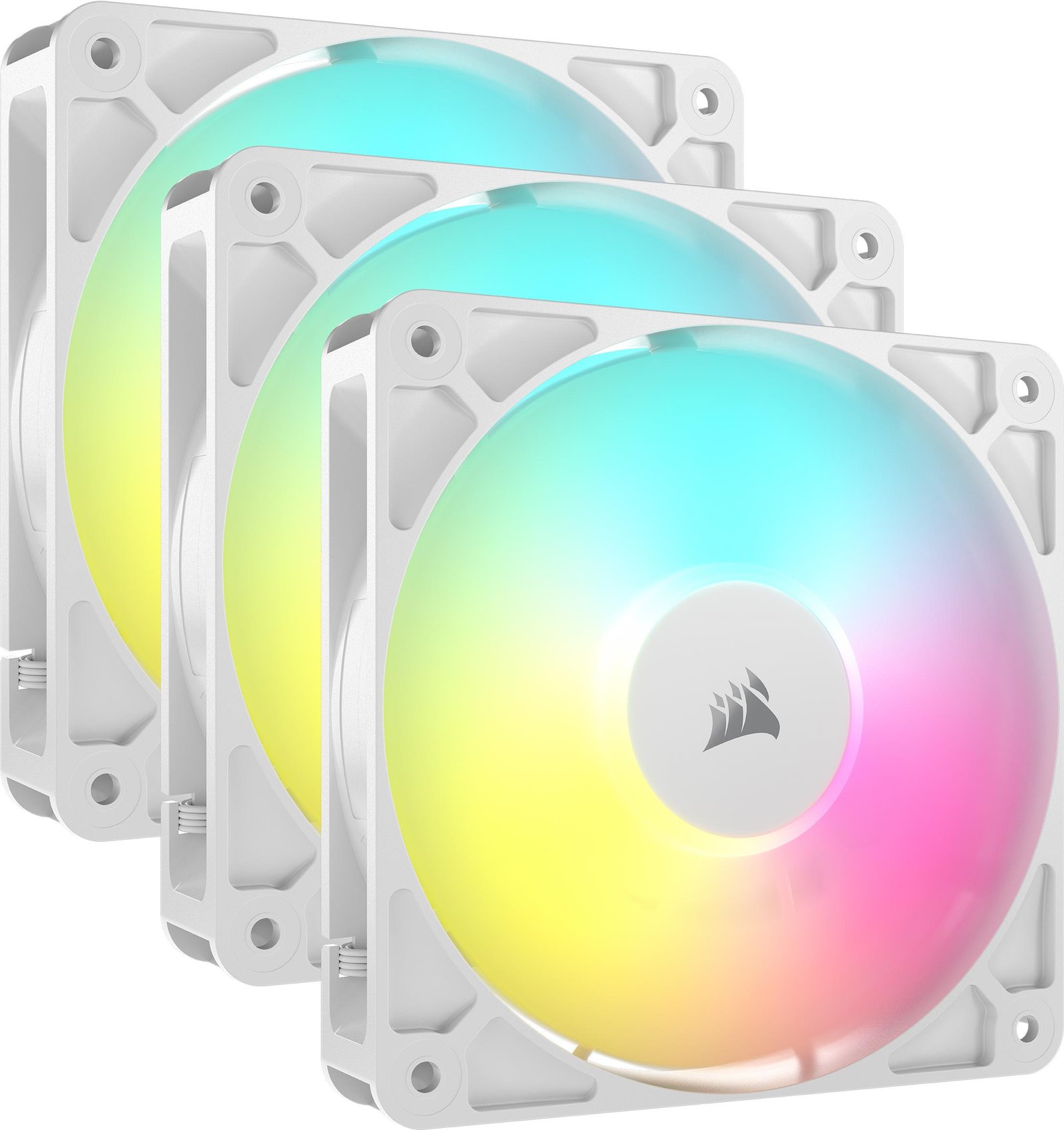 Corsair RS120 ARGB White Triple Pack
