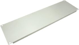 VALUE 19" zaslepovací panel 3U, kovový, šedý