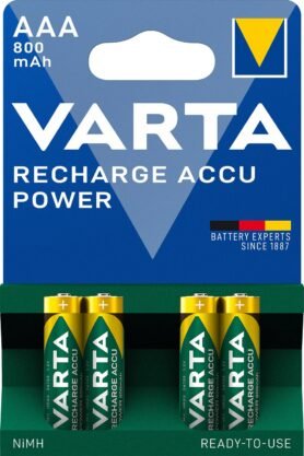 VARTA nabíjecí baterie Recharge Accu Power AAA 800 mAh R2U 4ks