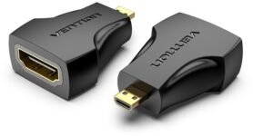 Vention Micro HDMI (M) to HDMI (F) Adapter Black