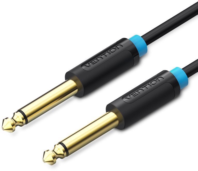 Vention 6.3mm Jack Male to Male Audio Cable 10m Black