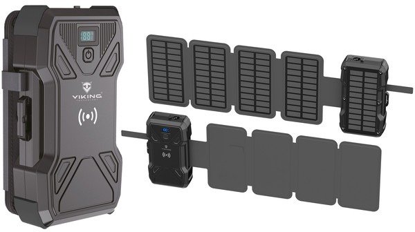 Viking TYR III 30000mAh s rozkládacími solárními panely