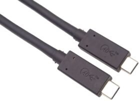 PremiumCord USB4  40Gbps 8K@60Hz kabel s konektory USB-C, Thunderbolt 3 délka: 0,5m