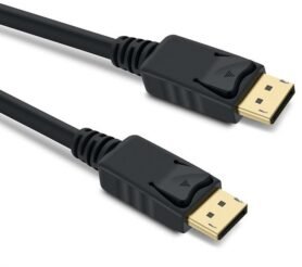 PremiumCord DisplayPort 1.4 přípojný kabel M/M, zlacené konektory, 0,5m