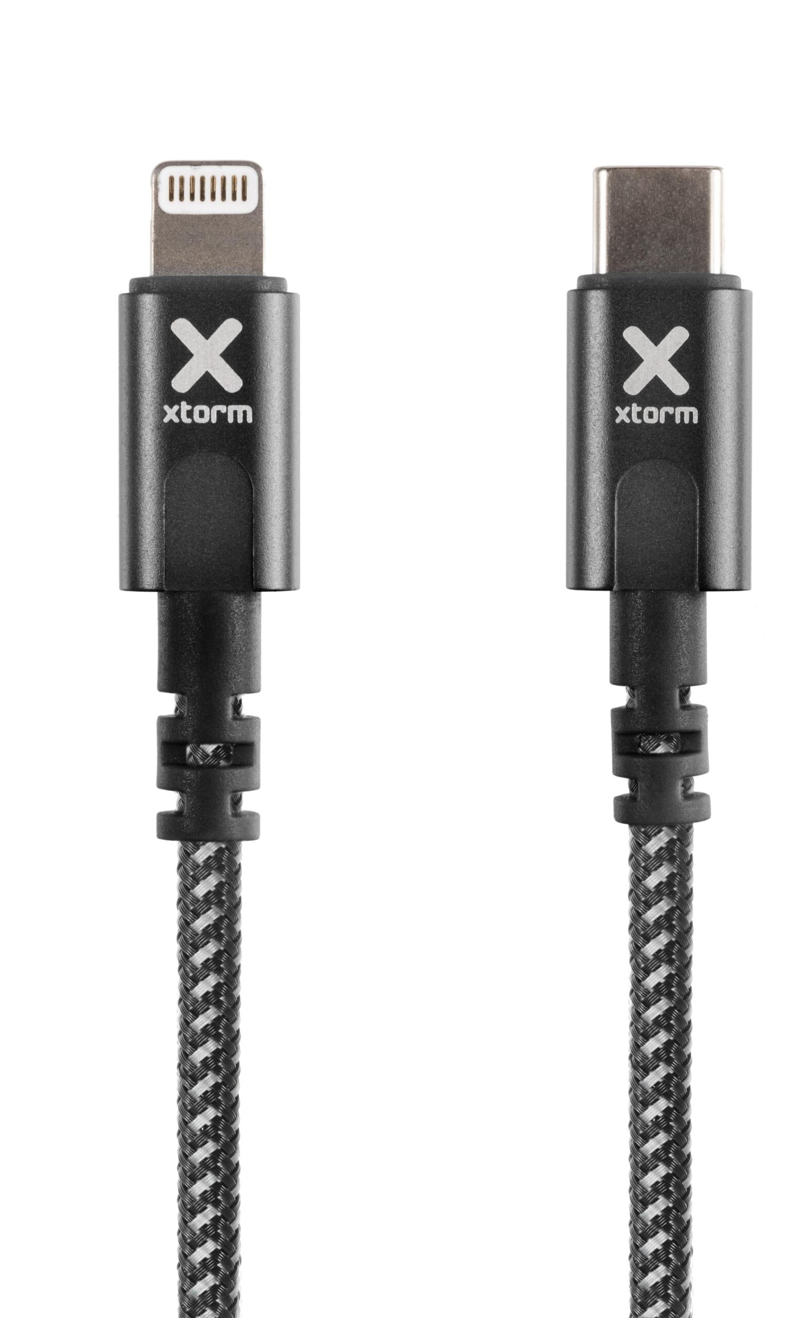 Xtorm Original USB-C to Lightning cable (1m) Black