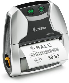 Zebra ZQ320 Plus (ZQ32-A0W03RE-00) - přímý termotisk, 802.11AC & BT 4.X, Label Sensor, vnitřní užití