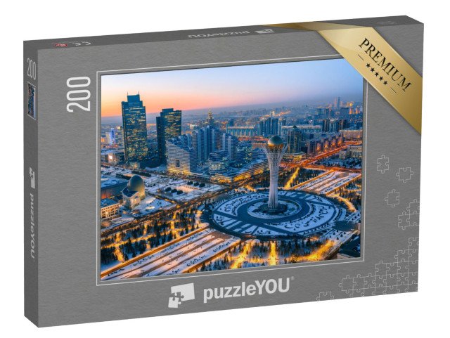 puzzle 200 dílků „Astana, Kazachstán“