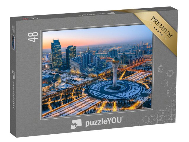 puzzle 48 dílků „Astana, Kazachstán“