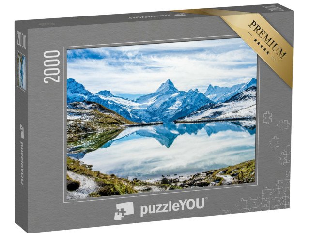 puzzle 2000 dílků „Bachalpsee nad Grindelwaldem, Švýcarsko“