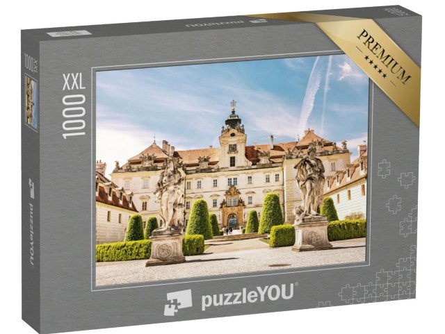 puzzle 1000 dílků XXL „Barokní zámek Valtice, Česká republika“