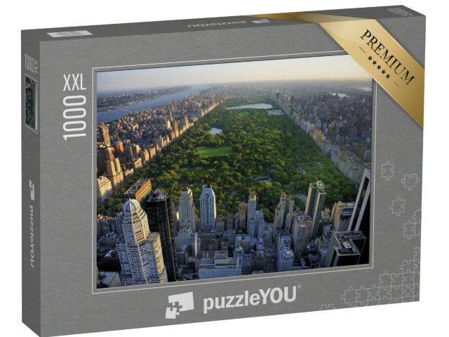 puzzle 1000 dílků XXL „Central Park a mrakodrapy na Manhattanu, New York, USA“