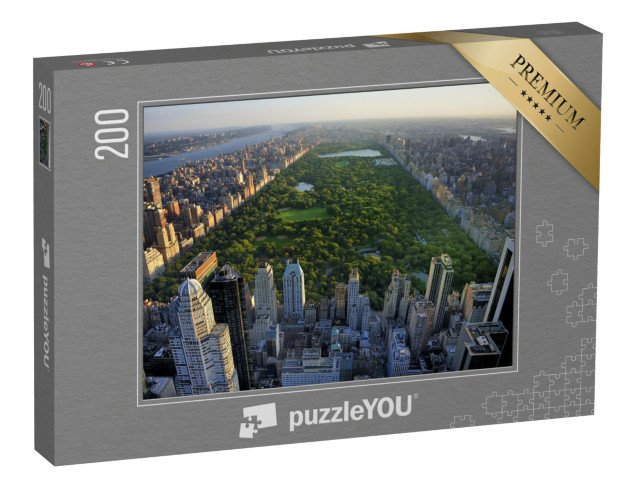 puzzle 200 dílků „Central Park a mrakodrapy na Manhattanu, New York, USA“