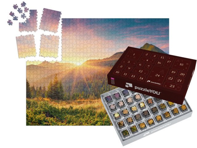 Adventní kalendář „Dechberoucí východ slunce v Karpatech“