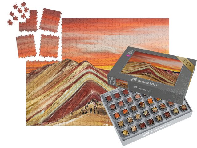 SMART SORTED® | Puzzle 1000 dílků „Duhové hory v Peru“