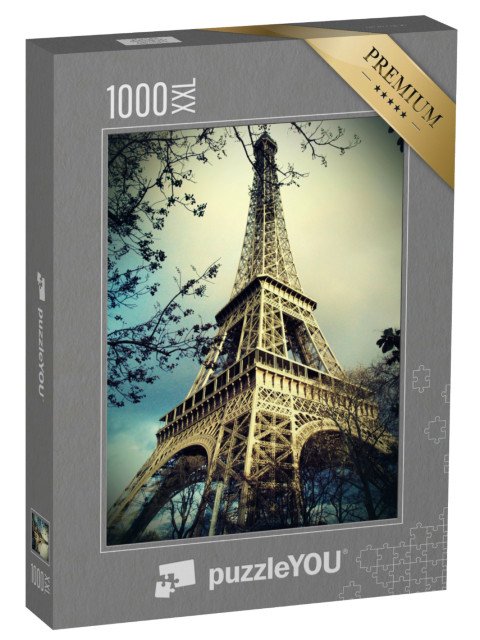 puzzle 1000 dílků XXL „Eiffelova věž v Paříži, Francie“