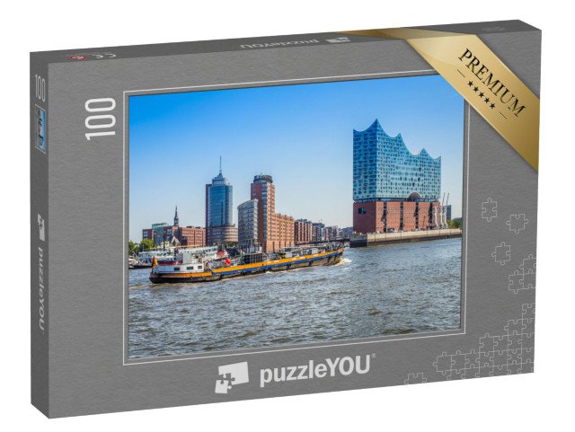 puzzle 100 dílků „Elfi, Elbphilharmonie v Hamburku, Německo“