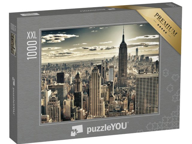 puzzle 1000 dílků XXL „HDR snímek New Yorku, USA“