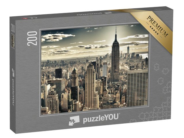 puzzle 200 dílků „HDR snímek New Yorku, USA“