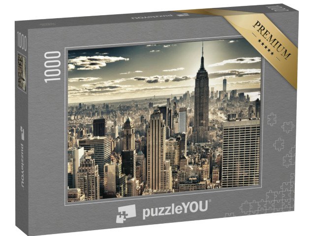 puzzle 1000 dílků „HDR snímek New Yorku, USA“