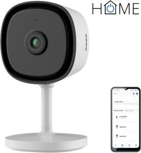 iGET HOME Camera CS1 White - vnitřní IP FullHD kamera s detekcí pohybu a zvuku a nočním viděním