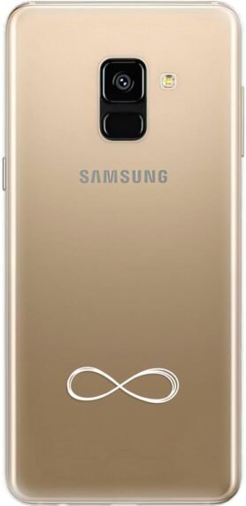 iSaprio čiré pouzdro - Infinity - Samsung Galaxy A8 2018