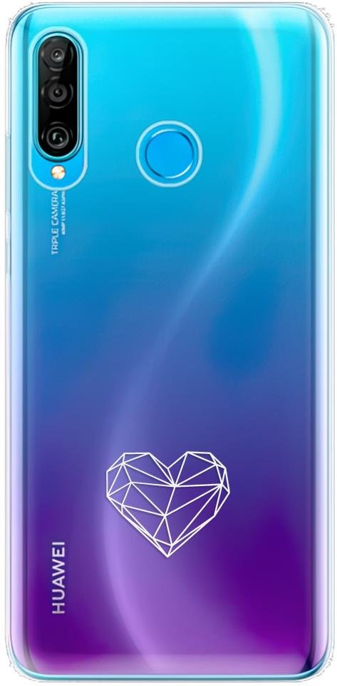iSaprio čiré pouzdro - Digital Love - Huawei P30 Lite