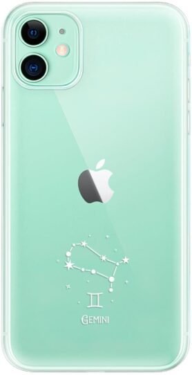 iSaprio čiré pouzdro - Blíženci - iPhone 11