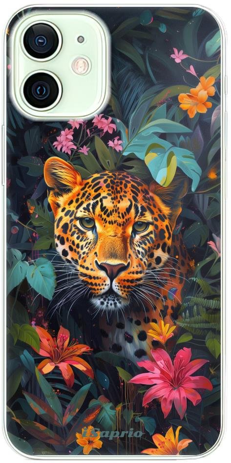 iSaprio Flower Jaguar - iPhone 12 mini